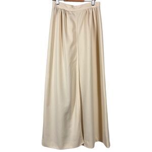 Givenchy Sport Pleated Cream Maxi Skirt